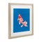 Stupell Industries Blue Vibrant Koi Fish Framed Print Under Glass, design by Yvette St. Amant